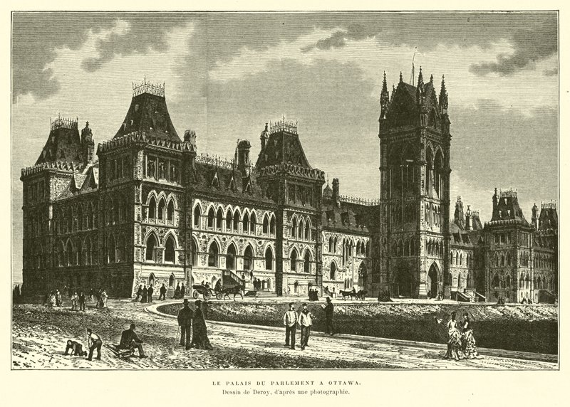 Kanadensiska parlamentet, Ottawa av French School