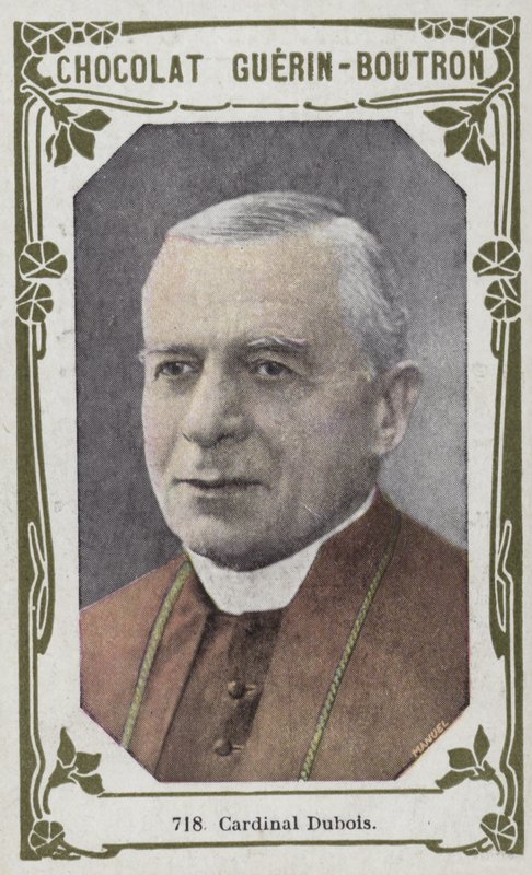 Kardinal Dubois (färgat foto) av French School