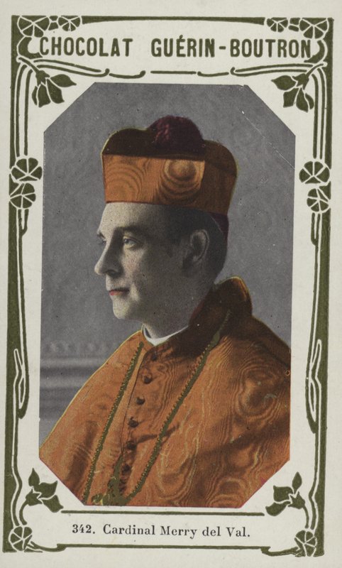 Kardinal Merry del Val (färgat foto) av French School