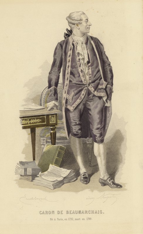 Charon de Beaumarchais (1732-1799) av French School