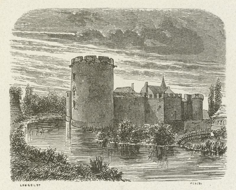 Hamns slott, Frankrike av French School