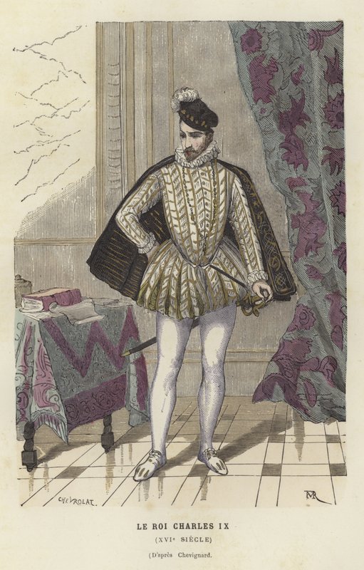 Karl IX, kung av Frankrike, 1500-talet av French School