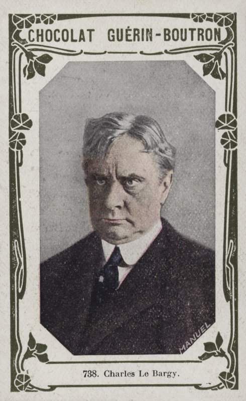 Charles Le Bargy (färgad bild) av French School
