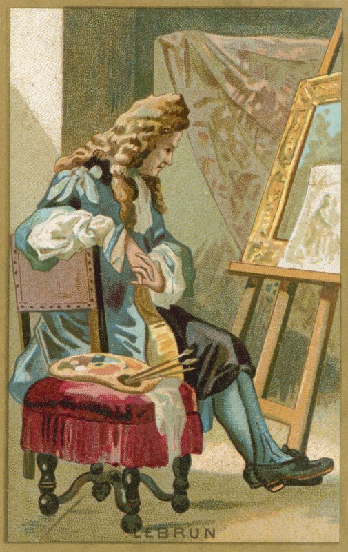 Charles Le Brun, fransk konstnär av French School