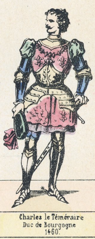 Karl Temeraire, hertig av Bourgogne av French School