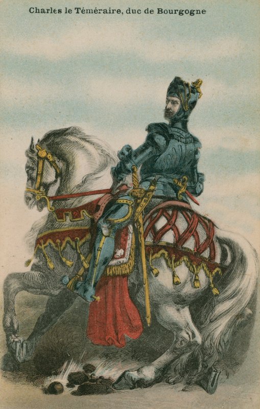 Karl Temeraire, hertig av Bourgogne av French School
