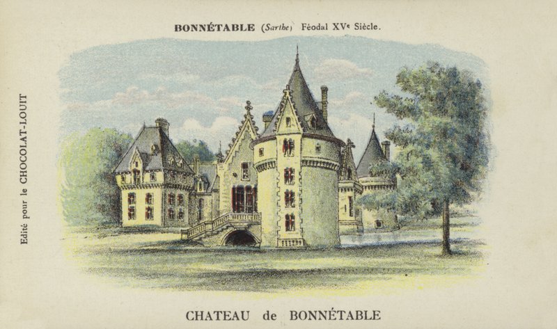 Chateau de Bonnetable, Bonnetable, Sarthe av French School