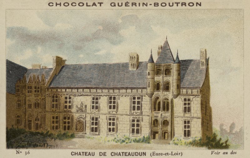 Slottet Chateaudun, Eure-et-Loir av French School