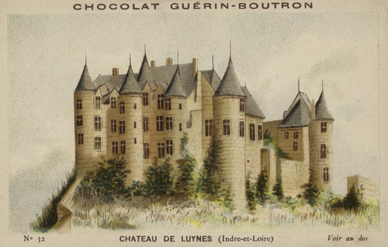 Chateau de Luynes, Indre-et-Loire av French School