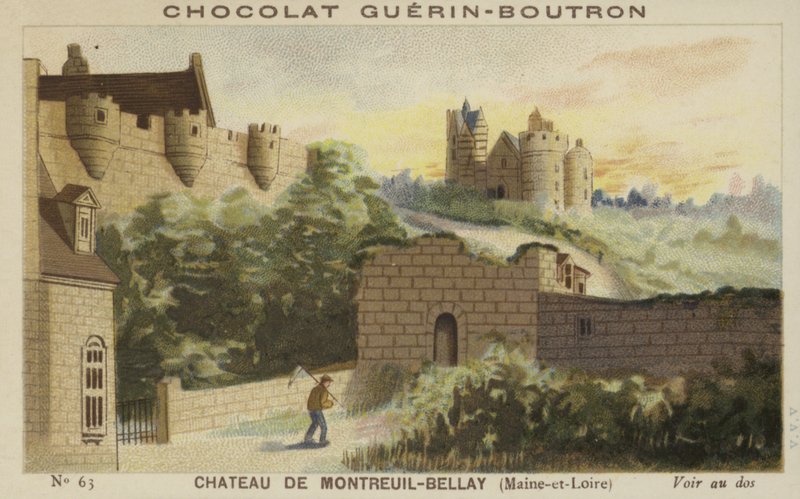 Slottet i Montreuil-Bellay, Maine-et-Loire av French School