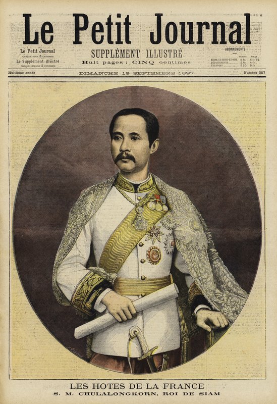 Chulalongkorn, kung av Siam av French School