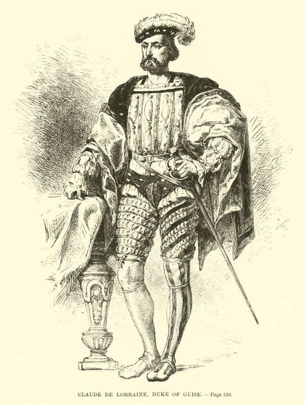 Claudius av Lorraine, hertig av Guise av French School