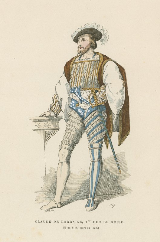 Claude av Lorraine, hertig av Guise av French School