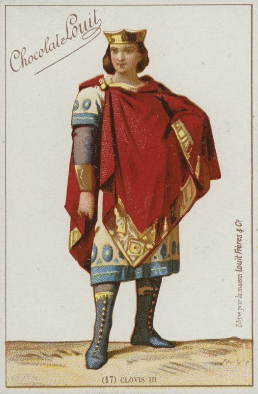 Clovis III av French School
