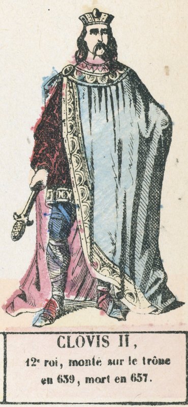 Clovis II av French School