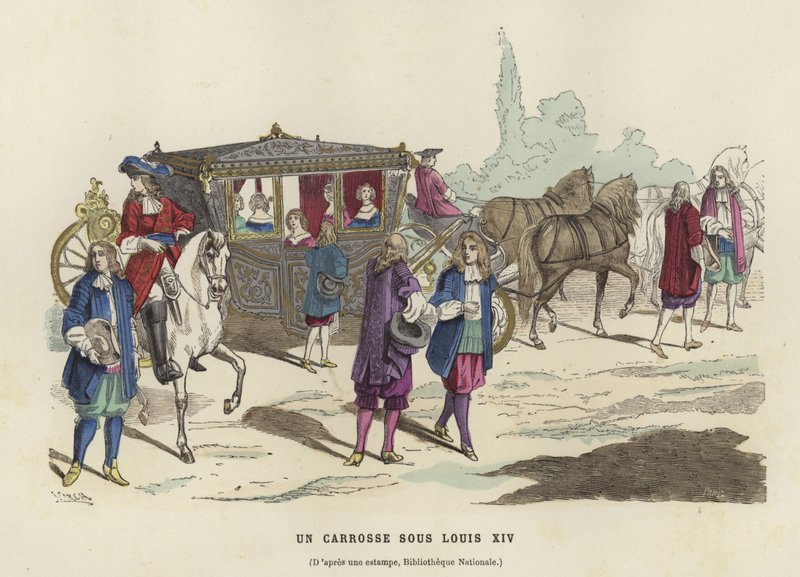 Tränare, regeringstid av Ludvig XIV av Frankrike av French School