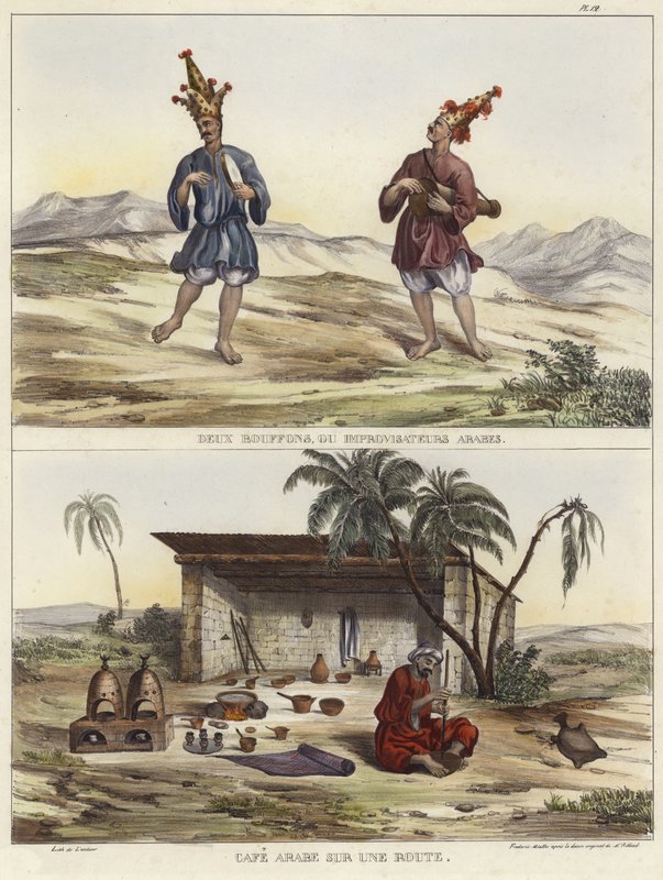 Kaffe och clowner i Arabien av French School