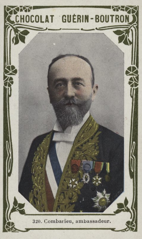 Combarieu, ambassadör (färgad bild) av French School