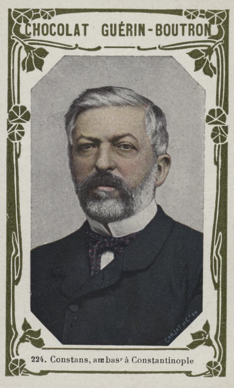 Constans, ambassadeur i Konstantinopel (färgat foto) av French School