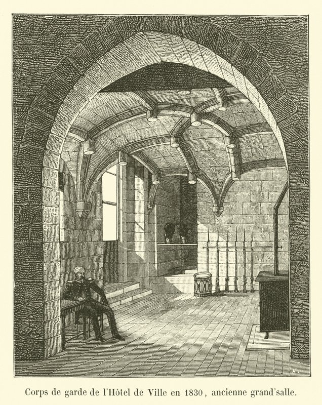 Rådhusets vakthus 1830, före detta storstugan av French School