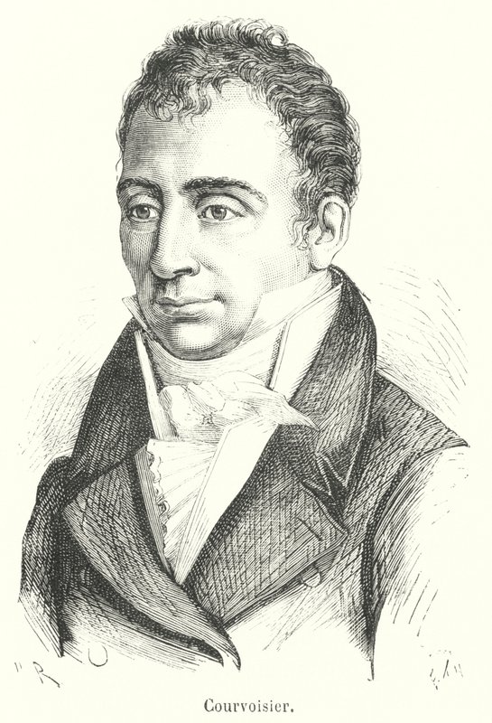 Courvoisier (gravyr) av French School