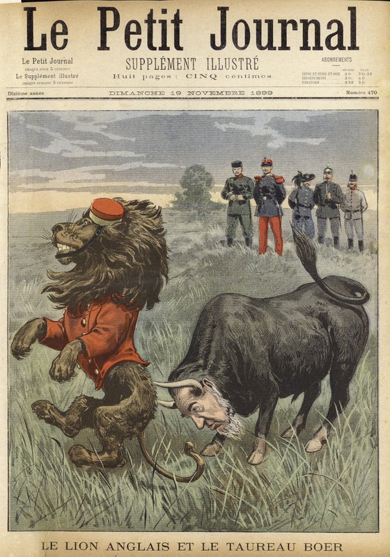 Omslag till Le Petit Journal, 19 november 1899 av French School
