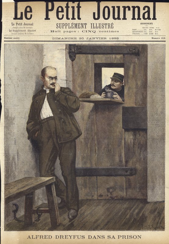Omslag till Le Petit Journal, 20 januari 1895 av French School