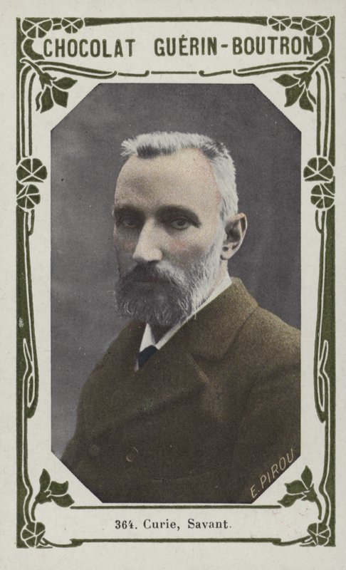 Curie, Savant (färgad bild) av French School