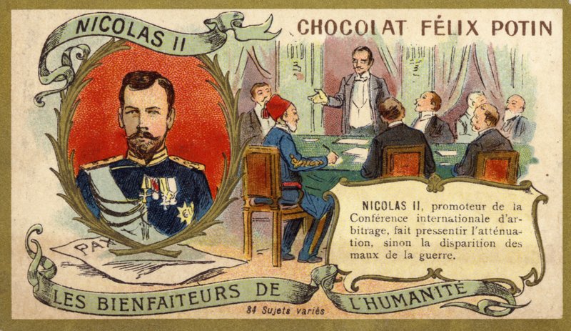 Tsar Nikolaus II av French School