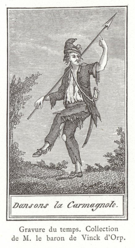 Dansar Carmagnole av French School