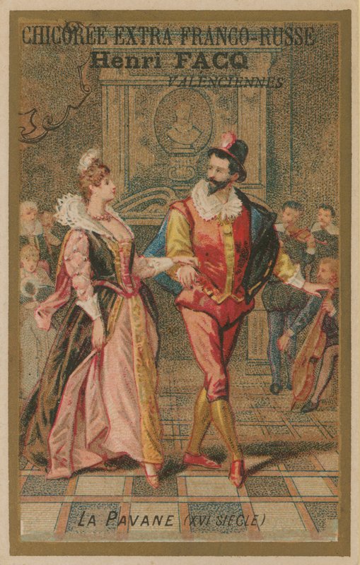 Dancing the Pavane, 1500-talet av French School