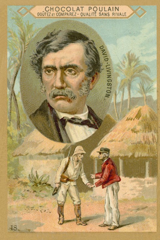 David Livingstone, skotsk missionär och upptäcktsresande av French School