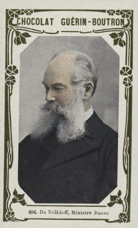 De Nelidoff, rysk minister (färgad bild) av French School