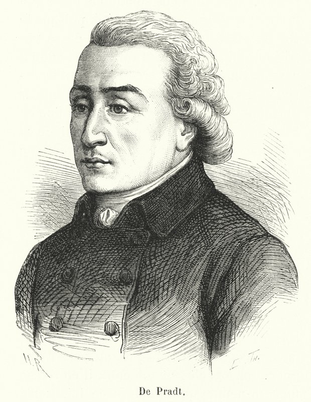 De Pradt (gravyr) av French School