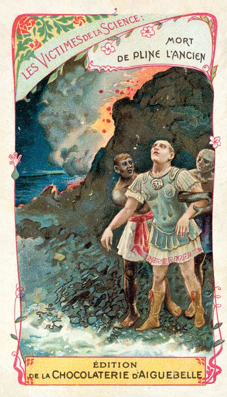 Plinius den äldres död i Vesuvius utbrott, 79 av French School