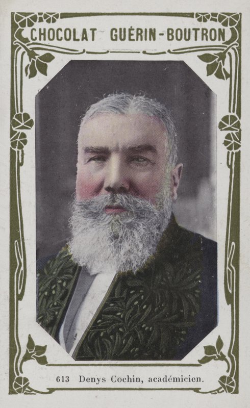 Denys Cochin, akademiker (färgad bild) av French School