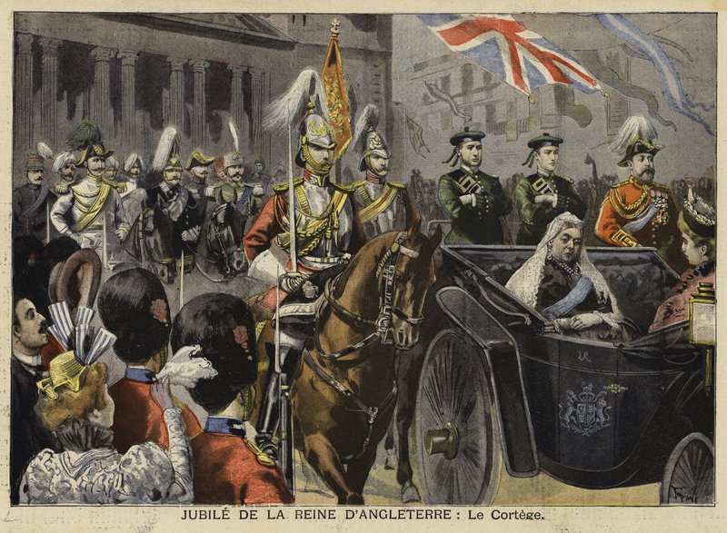 Drottning Victorias diamantjubileum, 1897 av French School