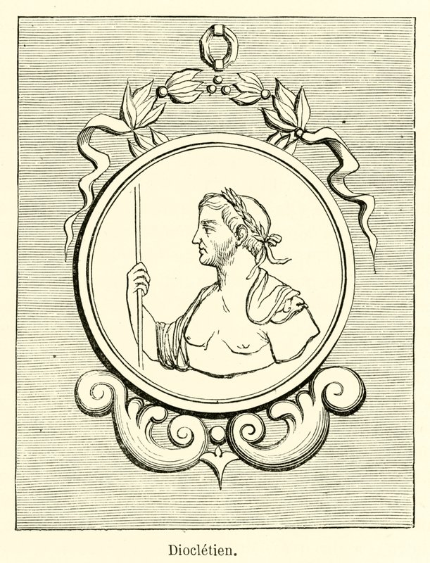 Diocletien (gravyr) av French School
