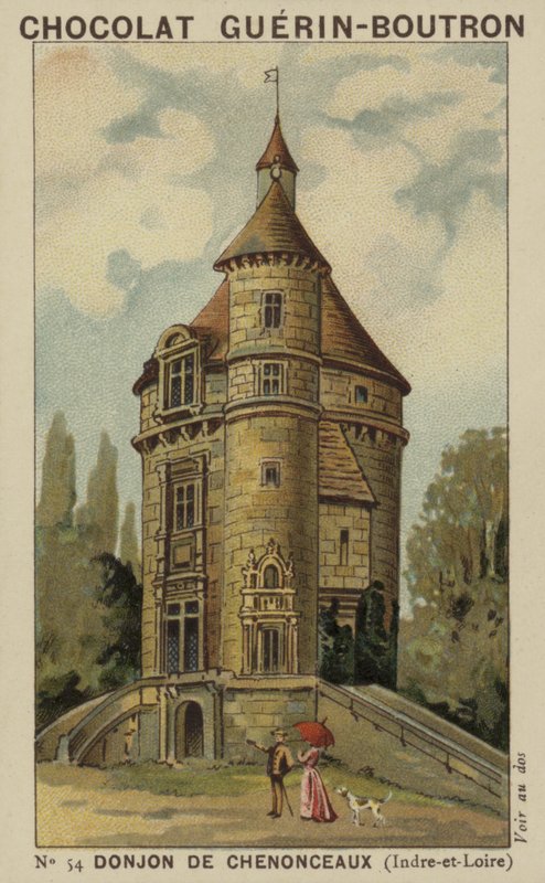 Behåll av Chenonceaux, Indre-et-Loire av French School