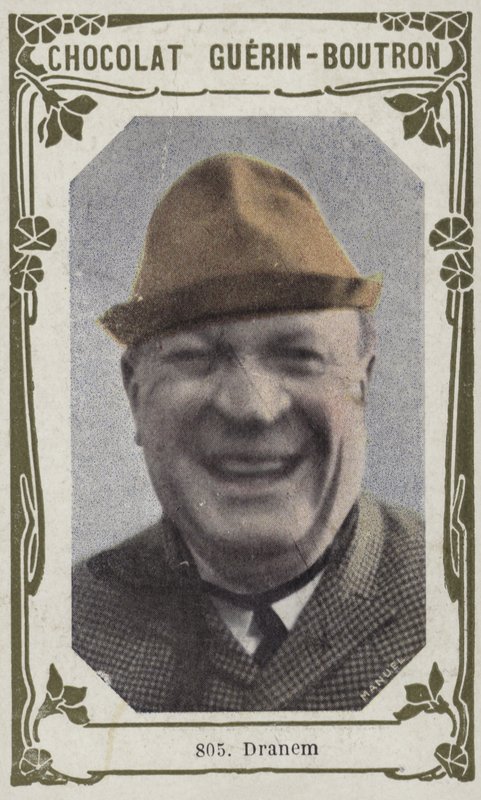 Dranem (färgad bild) av French School