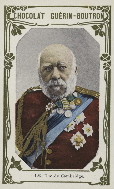 Duc de Cambridge (färgad bild) av French School
