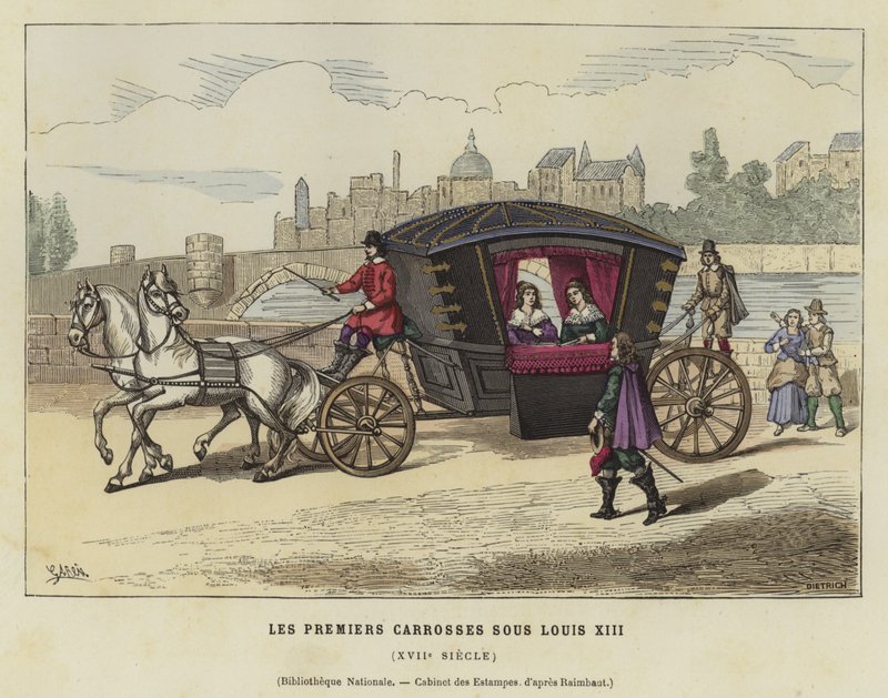 Tidig fransk tränare, Ludvig XIII:s regeringstid, 1600-talet av French School