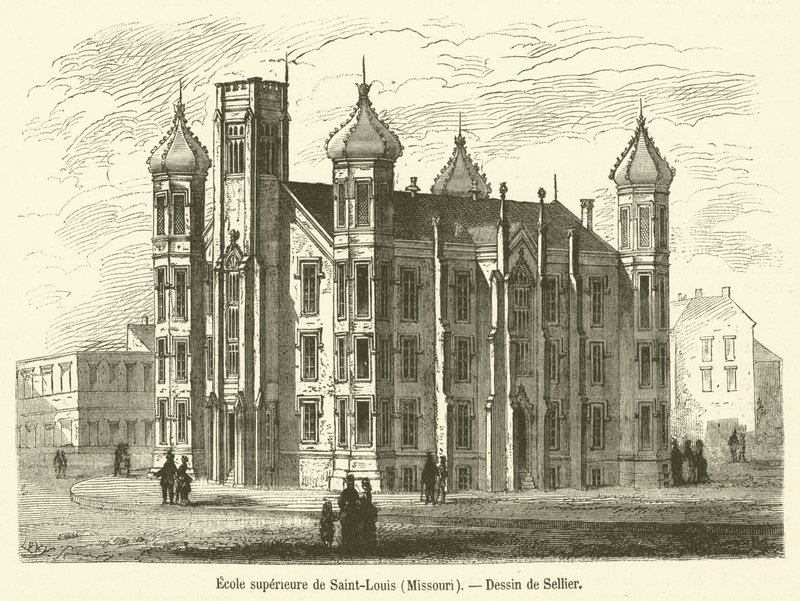 St. Louis High School, Missouri (gravyr) av French School