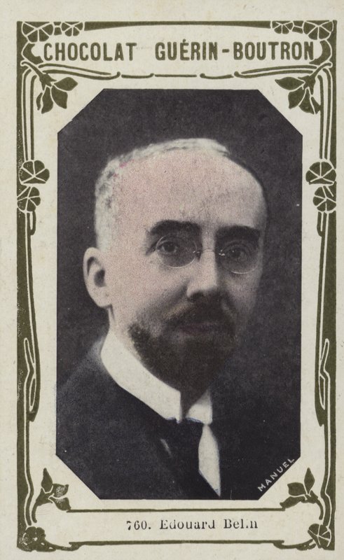 Edouard Belin (färgad bild) av French School