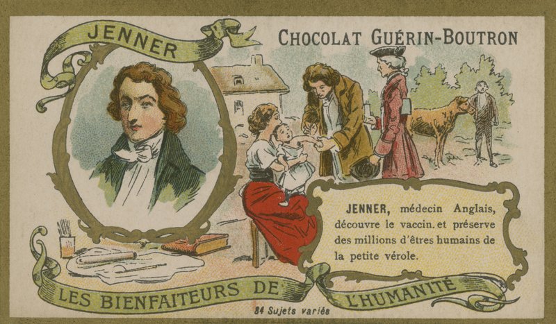 Edward Jenner, engelsk läkare och vetenskapsman av French School