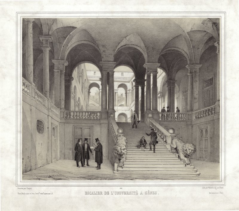 Universitetstrappa i Genua av French School