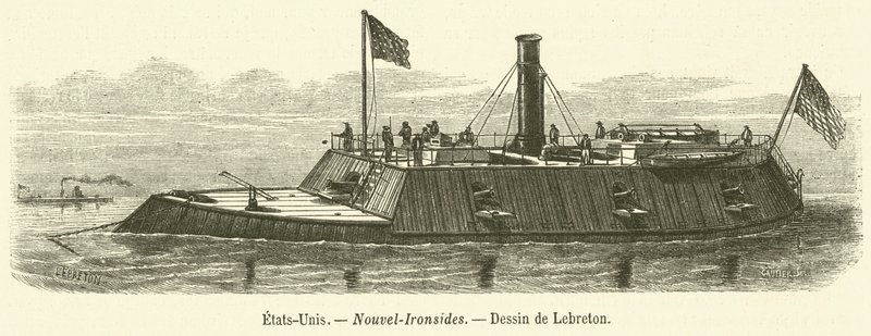 USA, New Ironsides (gravyr) av French School