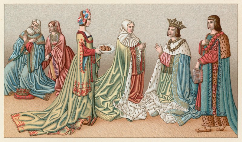 Europa XV-XVIth Cent Costume av French School