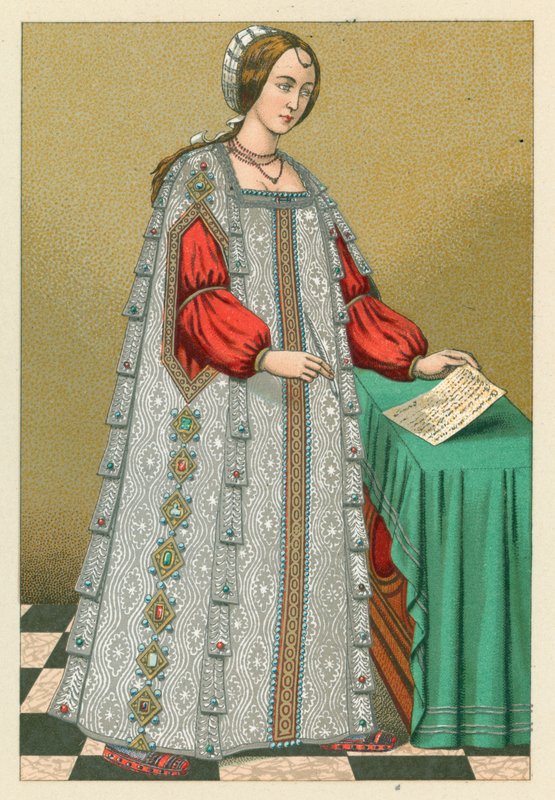 Europa XVIth Cent Costumeswed av French School