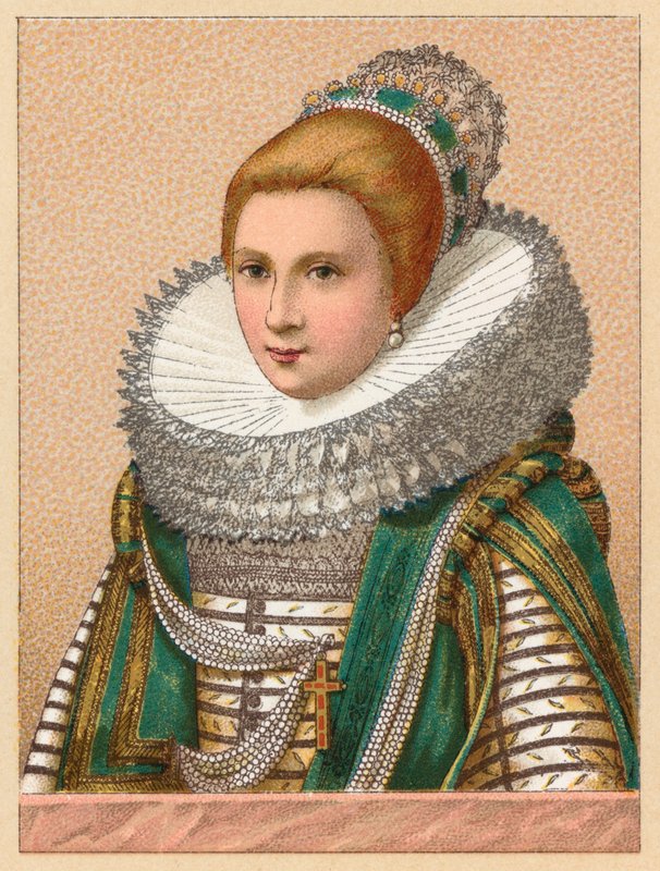 Europa XVIth Cent Dräkt av French School